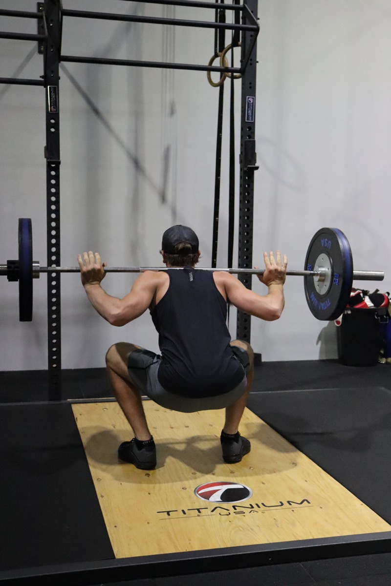 Strength training session
